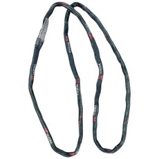 TEXORA MAMBA BLACK 曼巴超輕量扁帶環 49kN, 黑色, 1個
