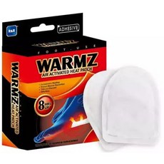 R&R WARMZ 溫熱適 熱敷貼片 萊禮生醫 長效發熱 免搓揉, 1個, 足部