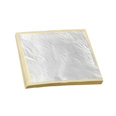 순수 은박 호일 100매 식용 은박종이 쿠킹호일 베이킹 공예용 포 4.33cm이중100매, 5. 11cm 이중 100매