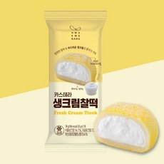 화과방 카스텔라 생크림 찰떡 70g( 35gx2개입) 외 3종 찹쌀떡 모찌 디저트 아이스찰떤 373924, 통팥 1팩