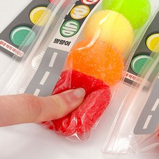 네거리 신호등 말랑이 스퀴시 주물럭 말랑모찌 스트레스해소, 2500네거리신호등말랑이 랜덤