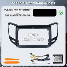 2016 2018년형 창안 CS15 9인치 10.1인치 차량용 DVD MP5 라디오 안드로이드 프레임 플레이어 대시보드 멀, 08 For 2016 2017 CS15