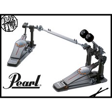 Pearl P-3002D Demon直驅式雙踏板【美鼓打擊】，靈敏度高、力量傳輸強，輕鬆駕馭複雜節奏，展現卓越鼓技與音樂表現力