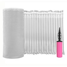 Hijelyn 포장용 대형 버블 쿠션 랩 30.5 x 40.6m(12 164피트) 배송 및 이동을 위한 공기 주입식 에어 베개 튼튼한 병 여행 보호 가방 공간 절약형 박스 필러, 12"x328'