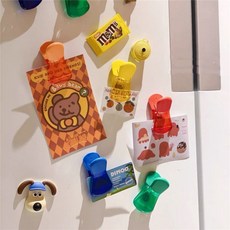 칼라 집게 냉장고자석 6P, 상세페이지 참조, 상세페이지 참조