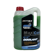 MOTTEX MaxiCool G12+ 長效水箱冷卻液 生物可分解配方 預混即用, 1個, 4L
