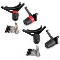 Ducati Supersport 939 (2017-2019) 專用CNC防倒球 - 極限超快感, Black, 1個