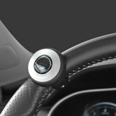 자동차 파워 핸들 대회전 손잡이 운전 차량용 보조 핸들 조작 악세사리 스티어링 미끄럼 편의 주차 손목, 블랙