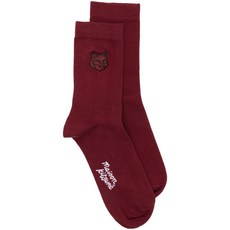 메종키츠네 볼드 폭스 헤드 양말