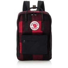 Fjällräven 15인치 Kånken Re-Wool 노트북 레드/블랙 원 사이즈, 1개