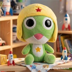 개구리중사 케로로 인형 공식라이선스 정품, 1개, 케로로인형, 30cm