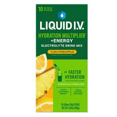 Liquid Iv 水合倍增能量飲 柚子鳳梨 10入, 160g