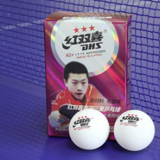 紅雙喜-紅雙喜3星比賽用球 乒乓球6個X 3套, 白色的, 6