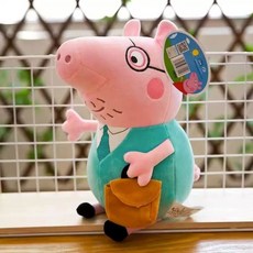 페파피그 TY 인형 조지, 1개, C. 아빠 돼지
