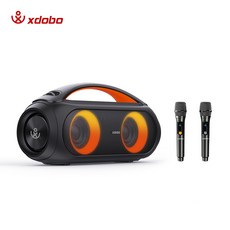 (現貨速發)喜多寶vibe plus 80W雙麥克風雙圈燈光效果佳值得一買投保全系列喜多寶產險音質能與X8 PLUS一比, 黑色雙圈震模發光雙麥克風版