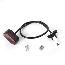 후면 미등 샤오미 M365 전기 스쿠터 1S 프로 2 스케이트 보드 안전 경고 후면 램프 프로 LED 라이트 부품, M365 TailLight set, 한개옵션1, 1개