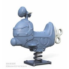 스프링 흔들말 캠핑장 놀이터 놀이기구 유치원 시소, 1개, 새로운 잠수함