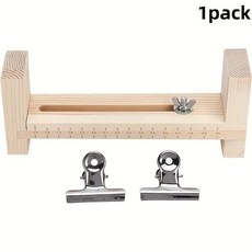 조절 전문가용 나무 팔찌 제작 도구 마크라메 비즈 공예 키트 프레임 홀더, 1개, 1. 1 Set