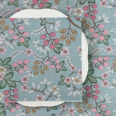 오릴리 파티 플라워 디자인 종이 냅킨 베리 믹스, 33cm, 20개, 2세트