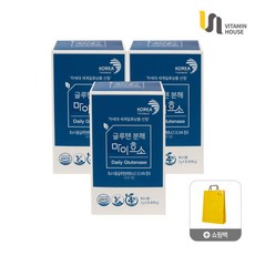 [비타민하우스(주)] 차세대 글루텐분해 마이효소 3박스(3개월분), 90g, 3박스