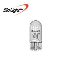 [바이오라이트] 트럭 번호판등 미등 실내등 번데기등 24V3W (T10) 10개, T10, 1세트