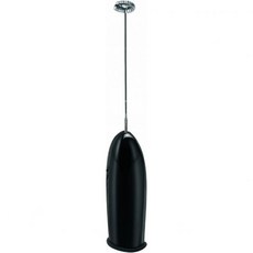 보둠 쉬마 배터리 작동 커피 라떼 핫 초콜릿 모카 카푸치노 화이트용 밀크 프로더, Black, Battery-Operated Milk Frother, 1개