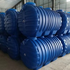 농촌용 파란색 플라스틱 캠핑 변기 대용량 1톤 이상 휴대용 정화조 탱크 실외 배수용 이동식 화장시설 농가용 위생 설비 캠핑장 설치형 간이 정화 시스템, 1개, 2톤