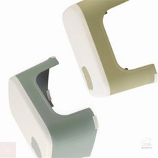 후니곳간 어린이 욕실의자 디딤대 목욕의자, 베어마킹 욕실의자 (소_오렌지)