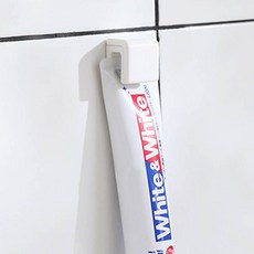 치약걸이 다용도 부착용 무타공 치약꽂이 집게걸이 39276PC 1(PC), 모델명