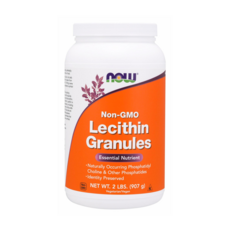 now 健而婷 無麩質卵磷脂保健顆粒, 1罐, 907g
