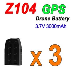드론 비행기 예비 교체 부품, 1개, 2. Z104 GPS BatteryX3
