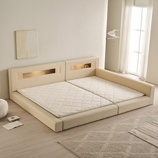 삼익가구 포레티 오가닉 패밀리 토퍼 2600(SS+Q), 아이보리