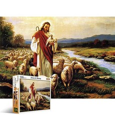 양 조각퍼즐 직소 PL645 예수와 500피스 42800ea 1(pc), 1개