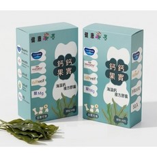 健康果實 鈣鈣果實海藻鈣複方膠囊 全素可食, 1個, 健康果實之鈣鈣果實海藻鈣複方膠囊, 30粒