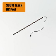 미니 LED 언더 캐비닛 조명 아트워크 주얼리 디스플레이 쇼케이스 스포트라이트 책장 선반 마그네틱 트랙 DD12V 24V, Natural White, 30CM Track, 1개