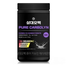 삼대오백 퓨어 인시즌 카보린 순수 탄수화물 체리레몬향, 1kg, 1개