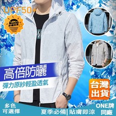台灣出貨 冰絲防曬衣 防曬外套 連帽防曬衣 騎車防曬外套 速乾透氣 戶外防曬衣 涼感外套 抗UV皮膚衣 防紫外線防曬衣
