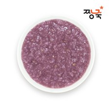 짱죽 12+2 이유식 <중기>죽1(7~8개월부터), 죽1-201.자색고구마죽, 190g, 1개
