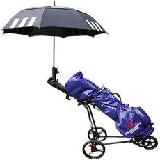 접이식 골프백 수동 핸드 카트 가방 트롤리 캐리어 접이식카트, 2휠 골프캐리어샴페인, 1개