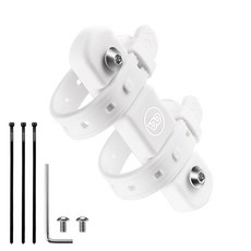 시그니처베이지 자전거 물통 거치대 케이지 실리콘 어댑터 논볼 YPZ369, 1개, 화이트