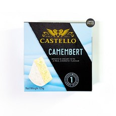 카스텔로 치즈 덴마크 와인안주 125g 까망베르치즈 아이스박스 포장, 1개