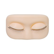 도매 미니 래쉬 플랫 모델 헤드 연습 속눈썹 연장 훈련 이동식 교체 눈꺼풀 마네킹, 2)Pink Mini Face