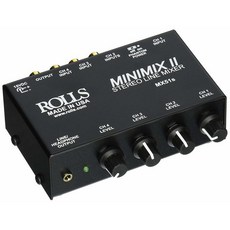 ROLLS MX51s MiniMix II 立體聲混音器, 1個