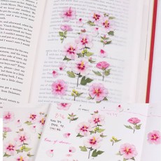 빅조이 압화스티커 무궁화 답례품