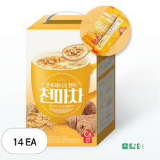 평중 콘푸레이크 현미 천마차, 18g, 50개입, 14개