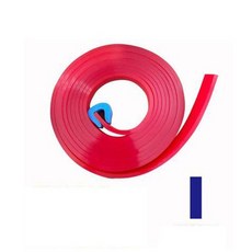 실크스크린 제작 기계 스퀴지 블레이드 프랑스 FIMA 65 8575 듀로 경도계 1 미터 길이 인쇄 스크레이퍼 스트립, 4)1M 65Duro Flat End