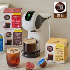돌체구스토 캡슐 커피머신 지니오S 터치, 화이트