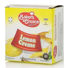 헤이즐넛 스프레드 페이스트리 필링 14온스 - 크림 케이크 도넛 및 디저트 토핑 케이크 아이스크림 유제품 프리 코셔 베이커즈 초이스 제공, Lemon, 12 Ounce