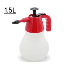 氣壓式噴水壺 1500ml 噴霧器 澆水 園藝, 1個, Red