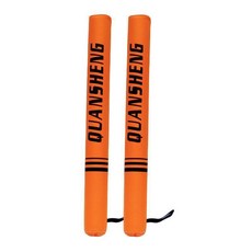 新品 拳擊訓練反應靶跆拳道手靶散打腳靶搏擊靶 副廠商品, 訓練軟式棍靶 橙色 一對, 1個